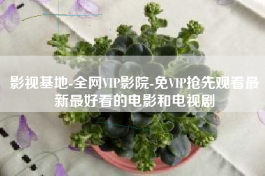 影视基地-全网VIP影院-免VIP抢先观看最新最好看的电影和电视剧