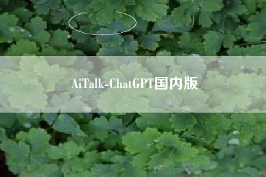 AiTalk-ChatGPT国内版